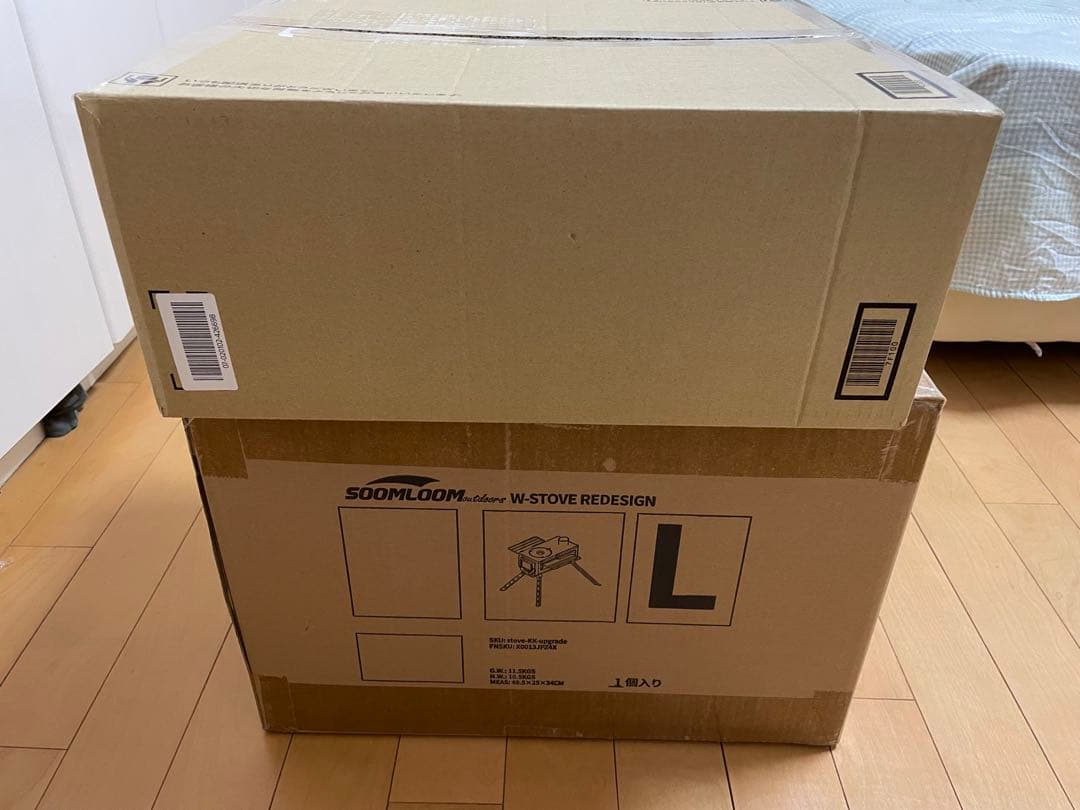 Soomloom KK-stove 、テントガード、ダンパー、延長煙突×3セット