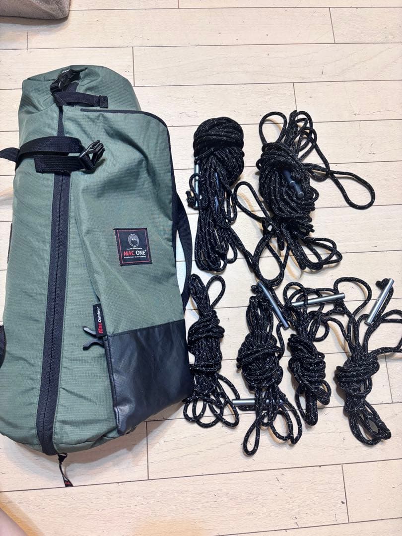 Mac Outdoor Mac One ヘキサタープ M アームドグリーン