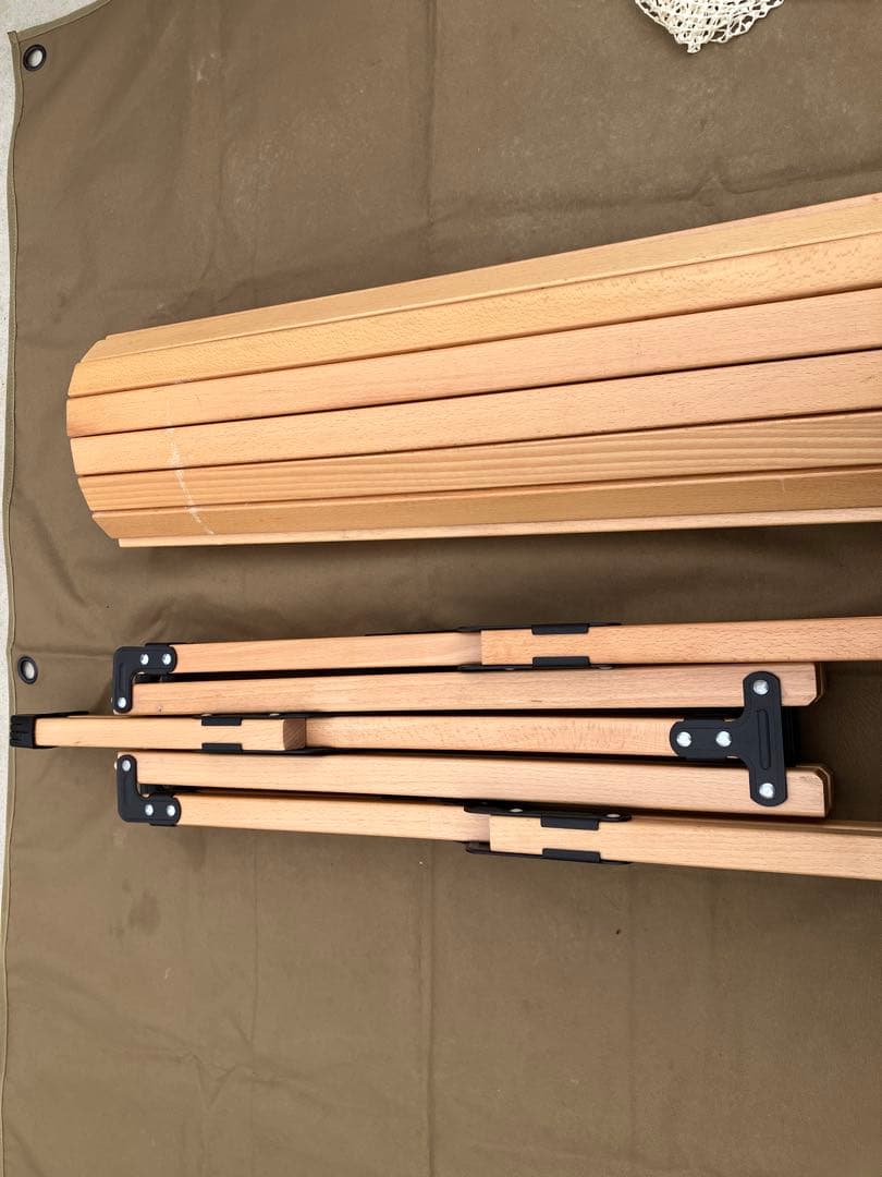 ウッドロールテーブル　フィールドア　120cmサイズ