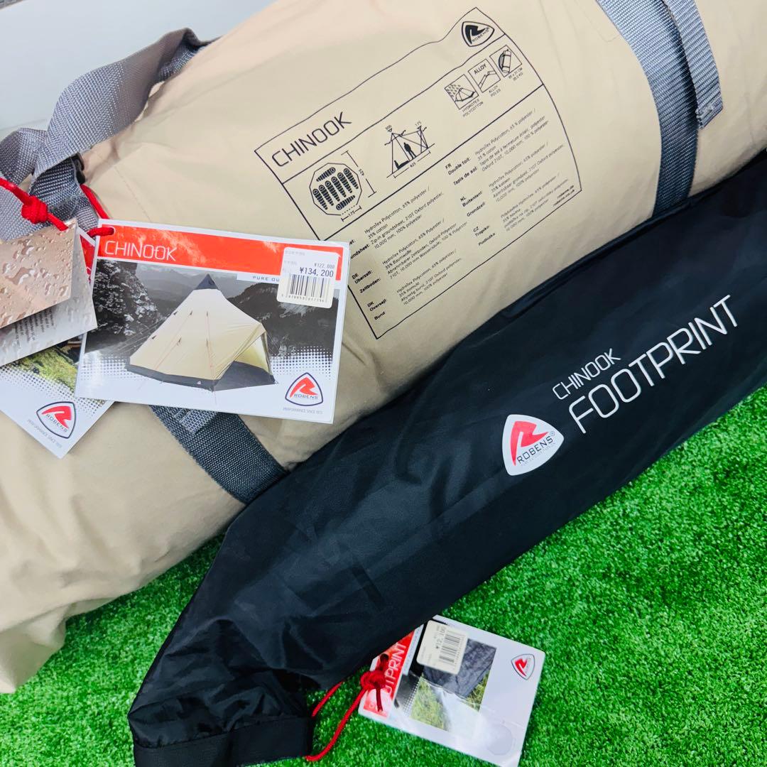 未使用　ローベンス チヌーク フットプリントセット