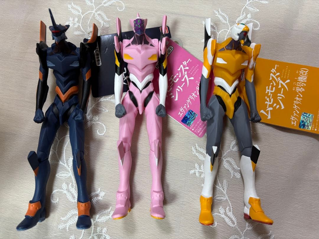 新品未使用　60体　エヴァ　ムービーモンスターシリーズ　3種類セット　まとめ