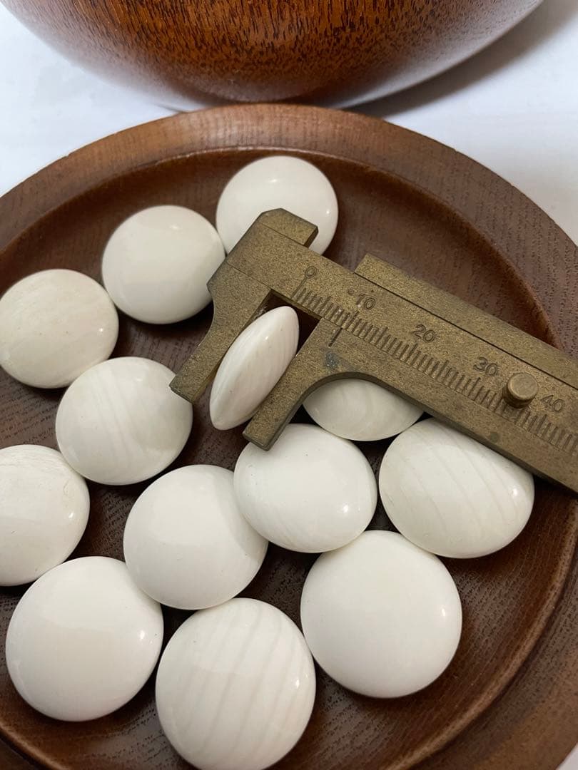 美品　蛤碁石　那智黒石