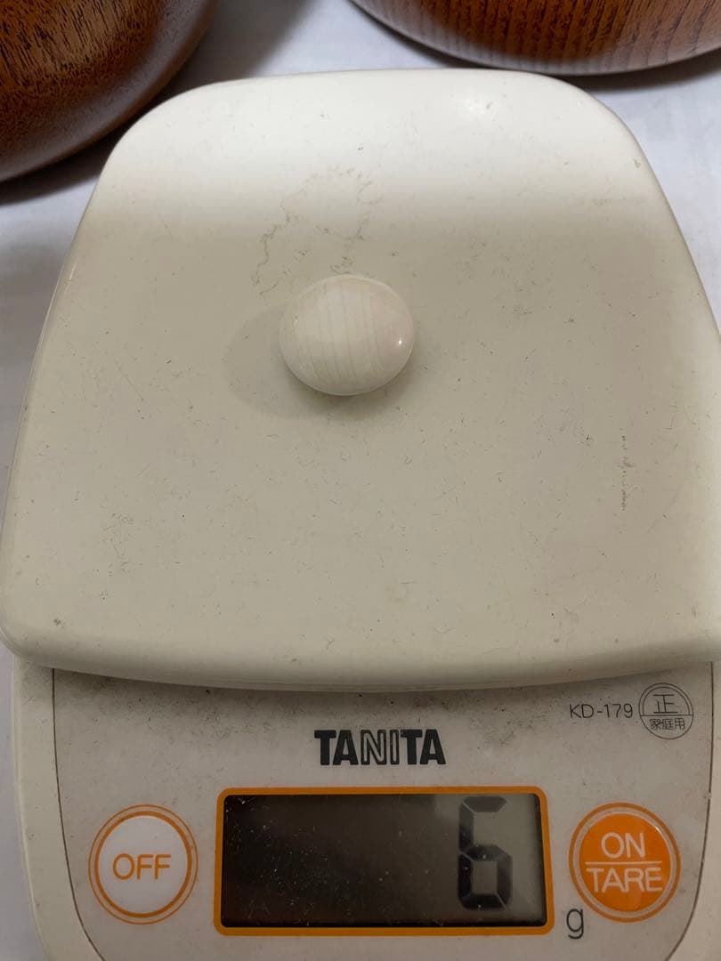 美品　蛤碁石　那智黒石