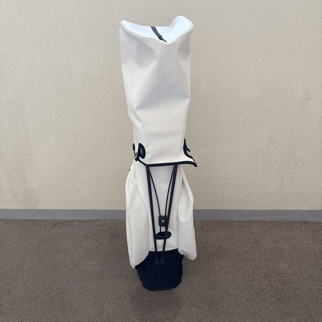 [美品］Vessel ゴルフ スタンド キャディバッグ White