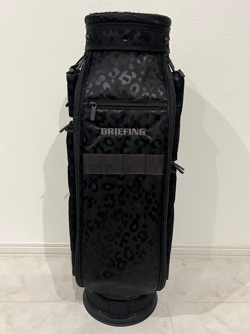 ブリーフィングゴルフ キャディバッグ 8.5型 BRG251D21 レオパード