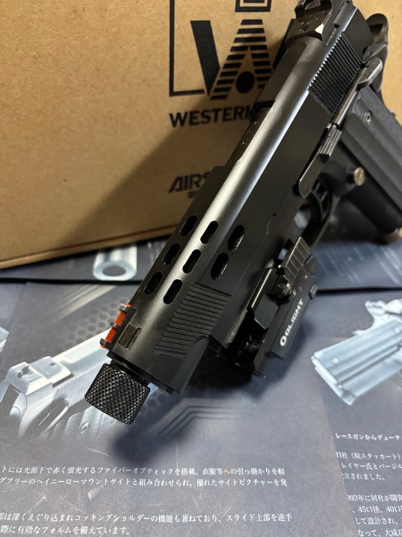 ガスガンwa STI HOST ss 4.0サイレンサーモデル