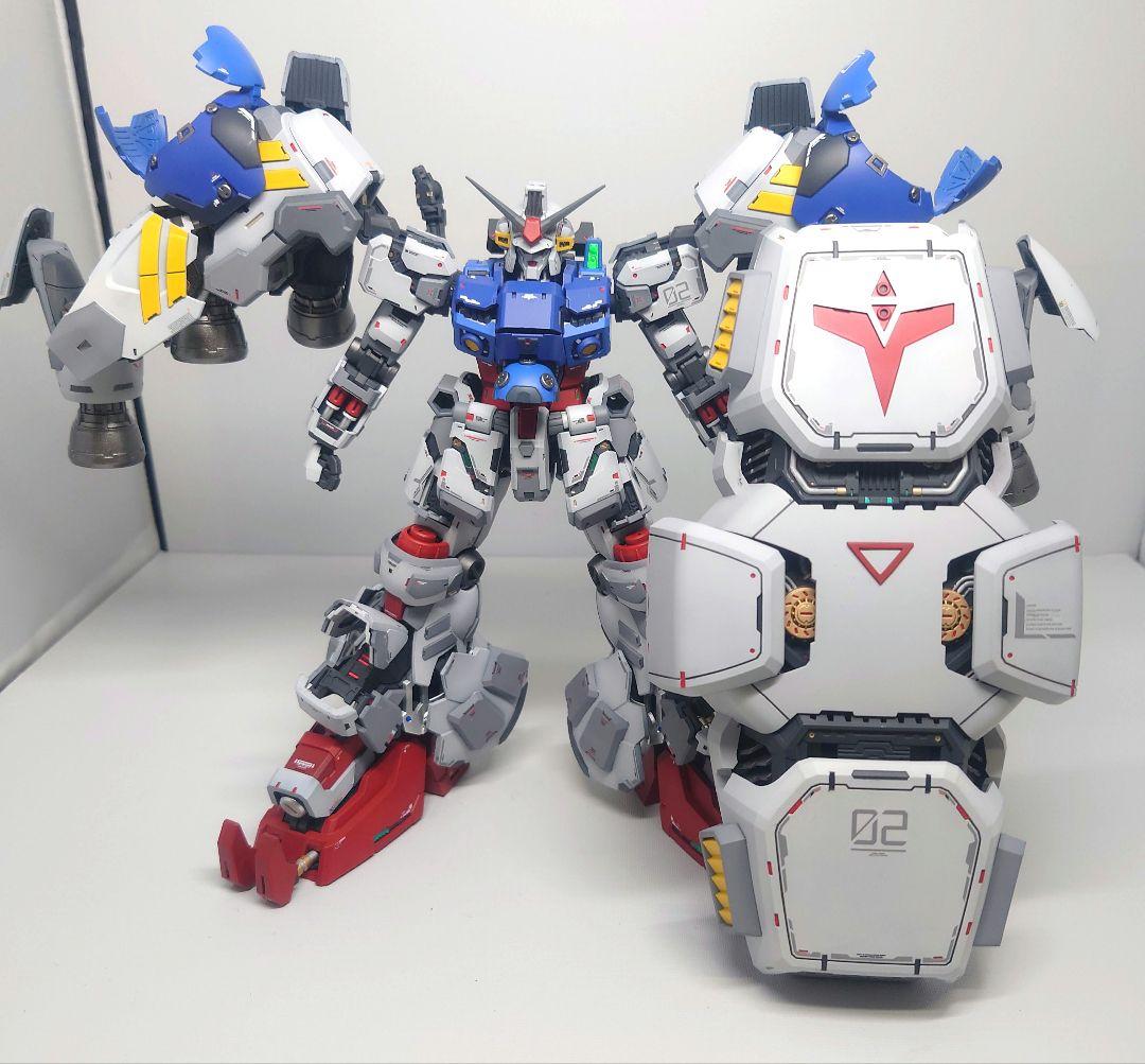 海外製 SOLMON 1/100 MGEX級 GP02A 塗装済