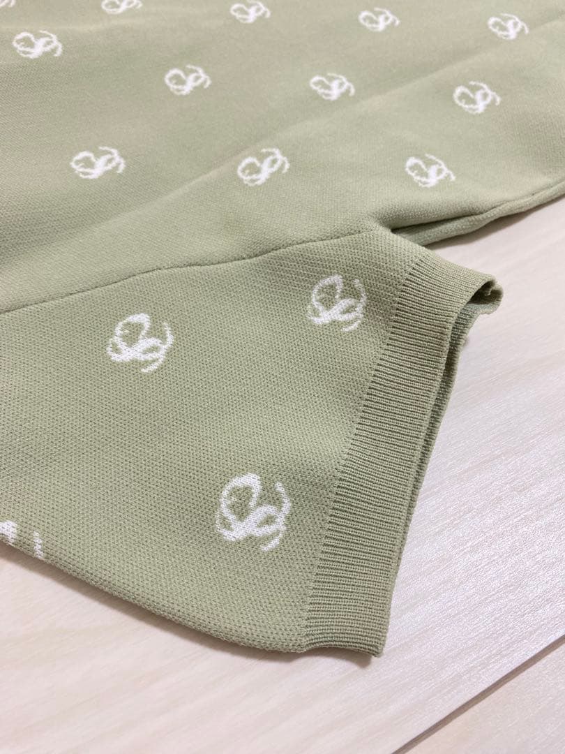 【未使用】EIMYGOLF ゴルフウェア ミニワンピース グリーン ポケット付