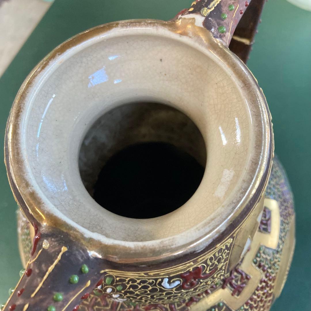 詳細不明　花瓶　壺　汚れあり　昭和レトロ