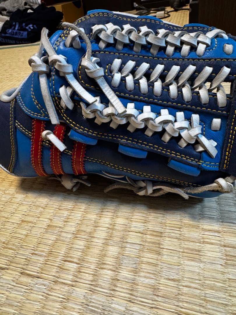 adidas 野球用グローブ 青