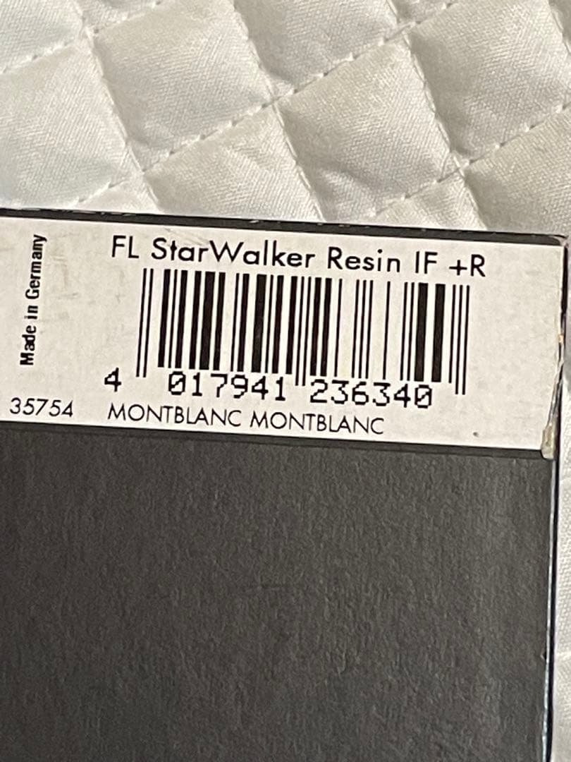 美品　モンブラン　Star Walker Resin ファインライナー　箱付