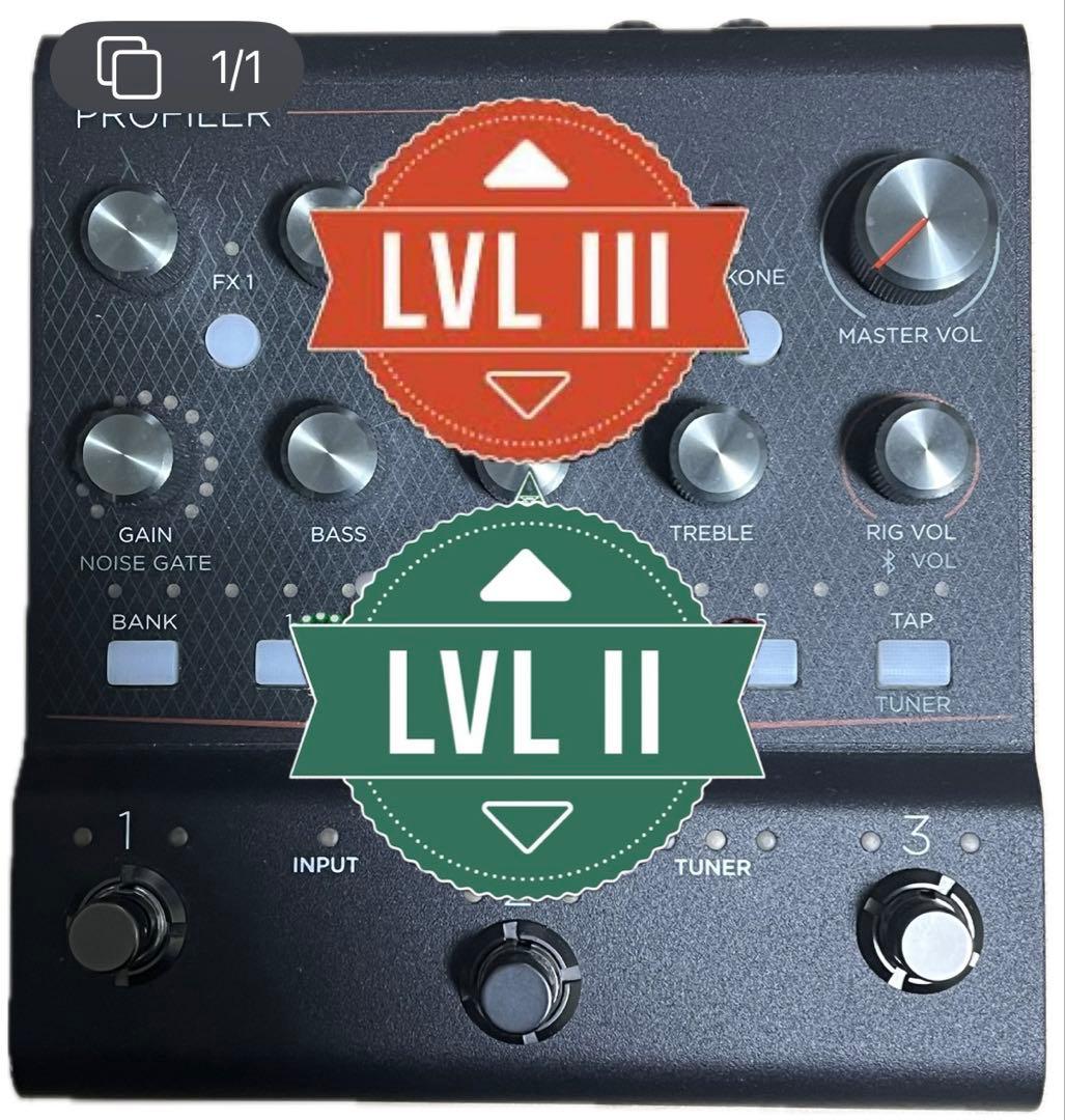 kemper profiler player有償アップグレード済 LVLⅡ&Ⅲ