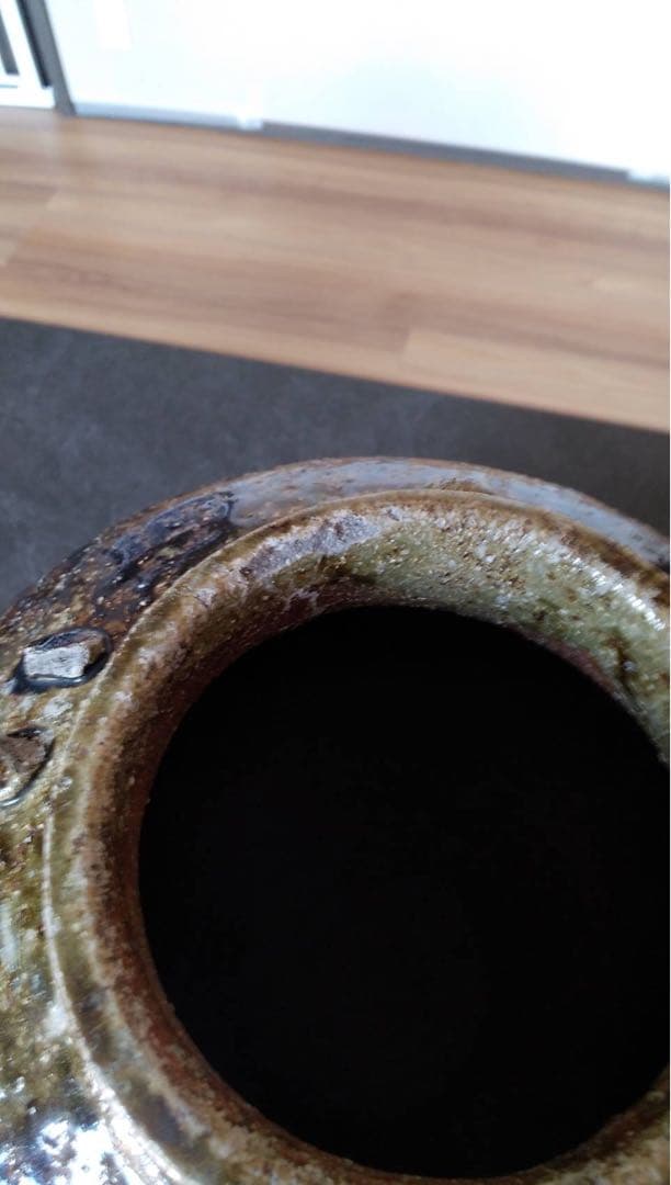 丹波焼 古丹波 六古窯 灰釉壺 四耳壺