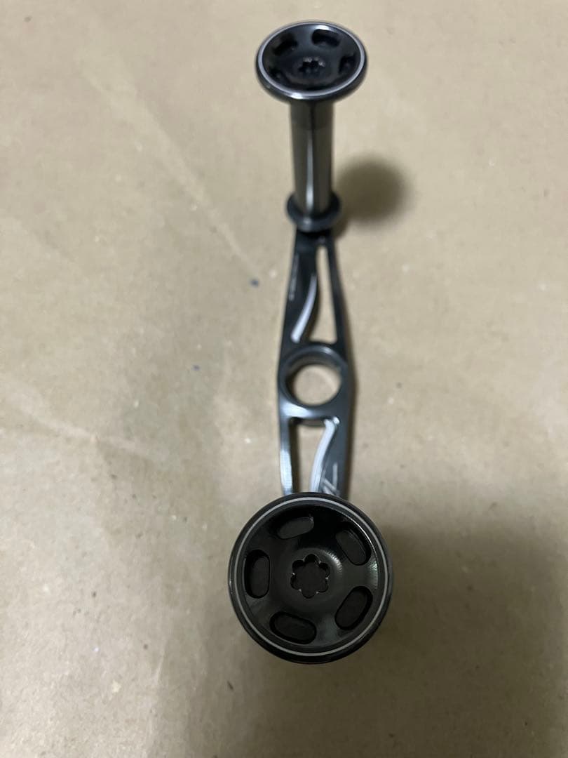 DRT バリアル100 ガンメタ ライムグリーン　ファットノブ&スリムノブセット