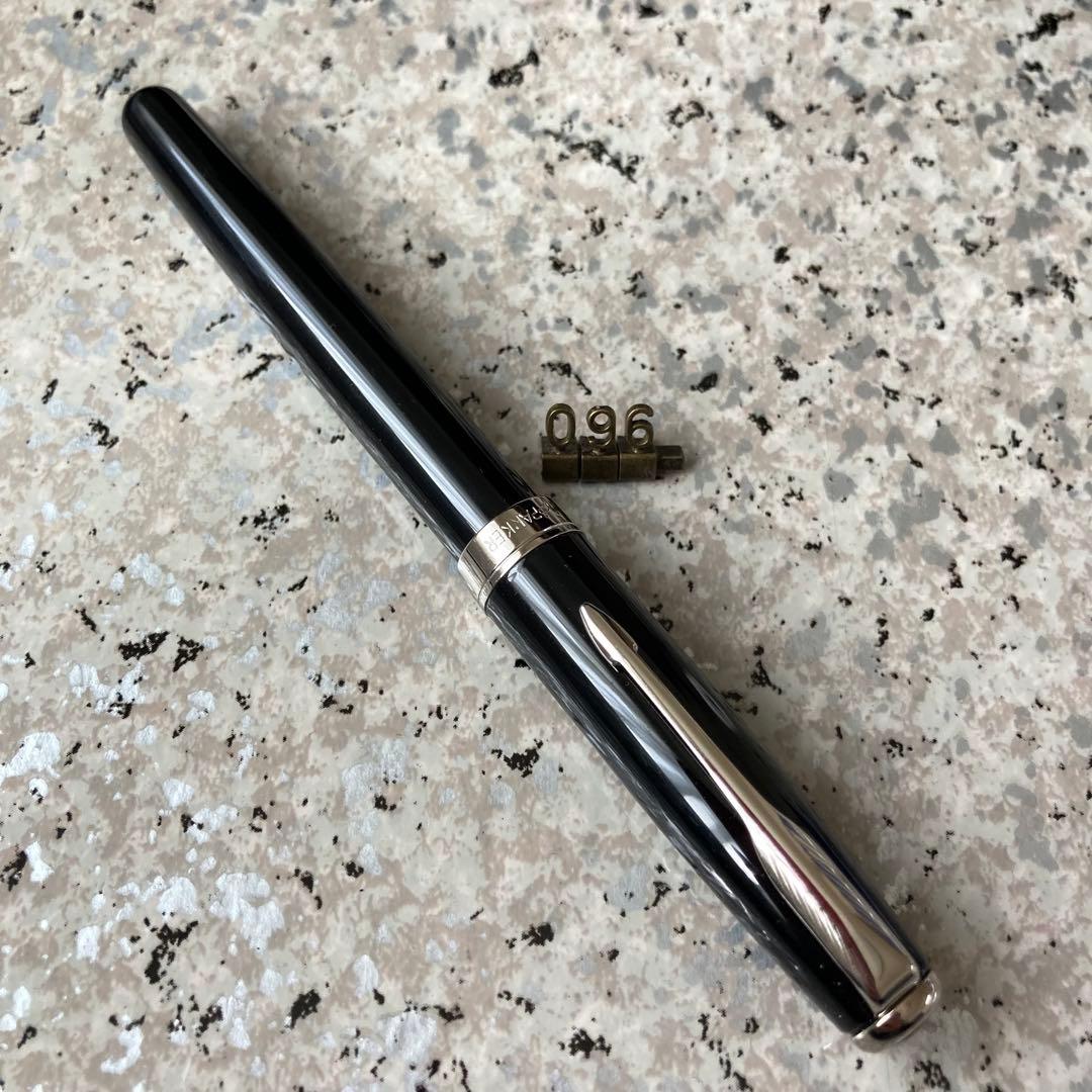 #096 オーバーホール済み 万年筆 パーカー SONNET ソネット 18k