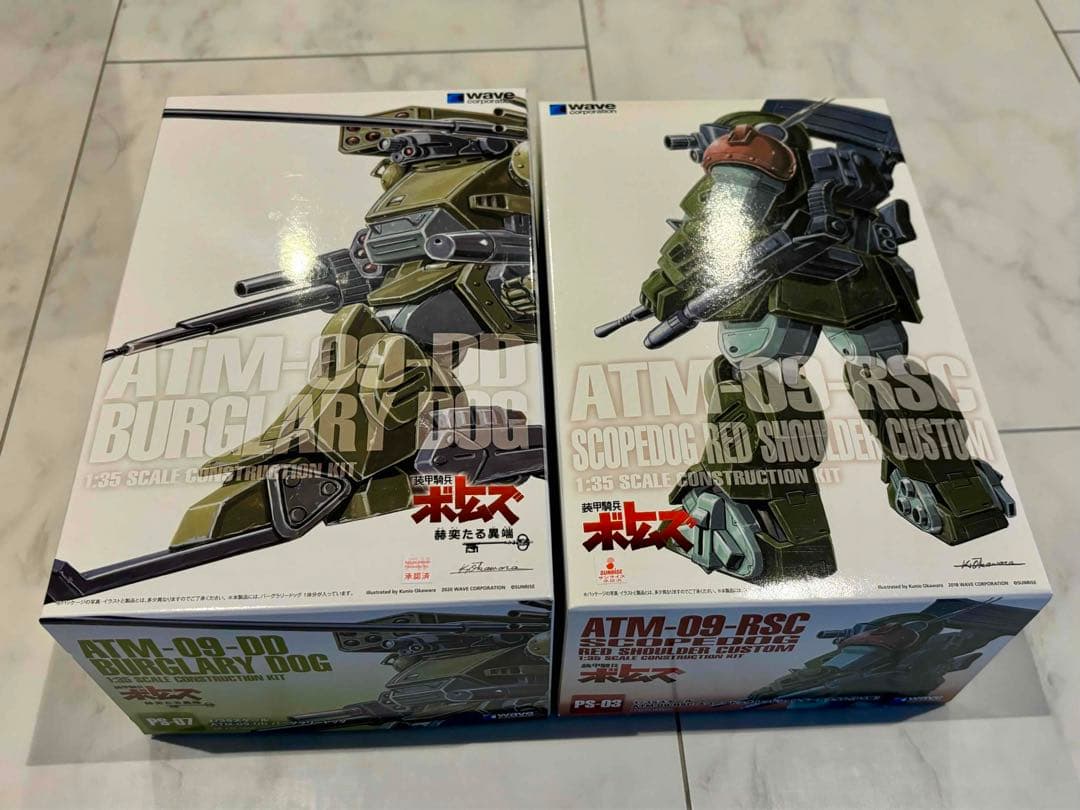 WAVE スコープドッグレッドショルダーカスタム /バーグラリードッグ PS版
