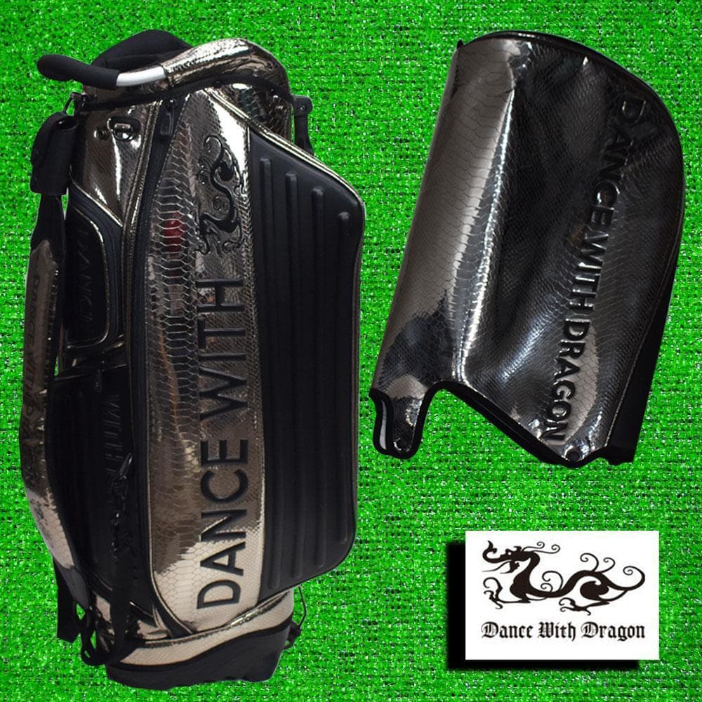 T*U様 ダンスウィズドラゴン ゴルフ キャディバッグ９型【ブラック】美品！
