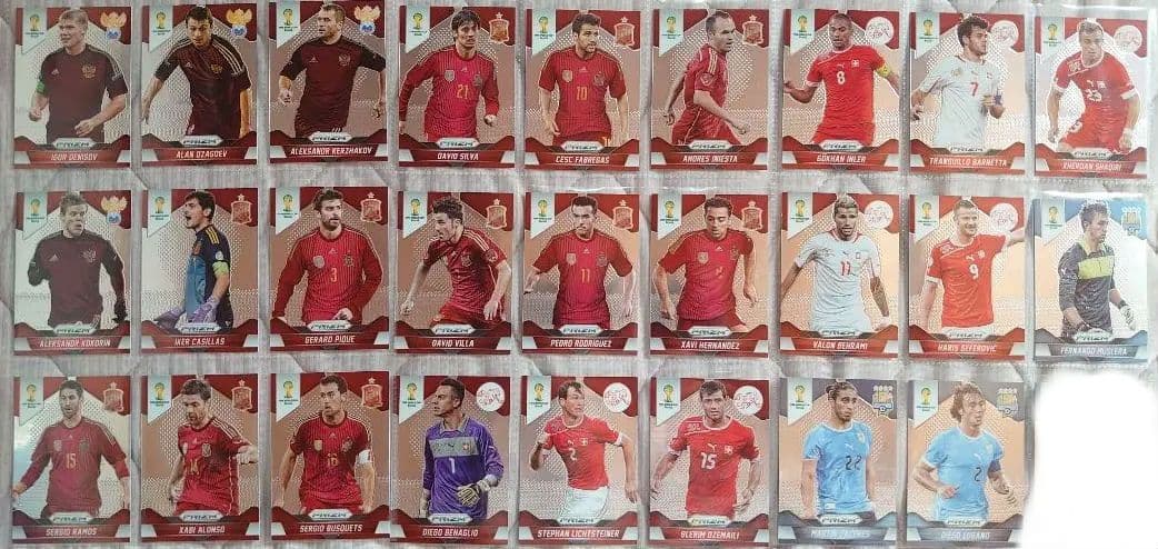 パニーニ プリズム 2014 ブラジルワールドカップ ベースカード セット