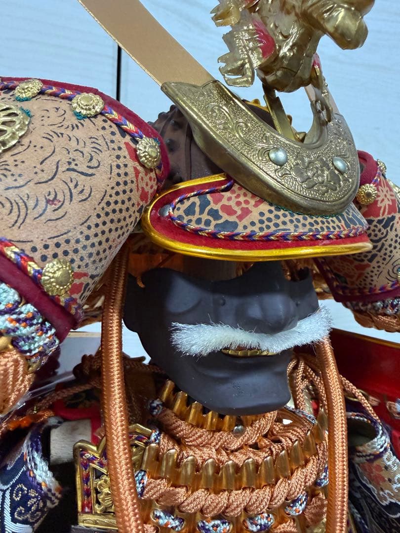 【レア・極美品】ミニチュア 甲冑 侍 武士