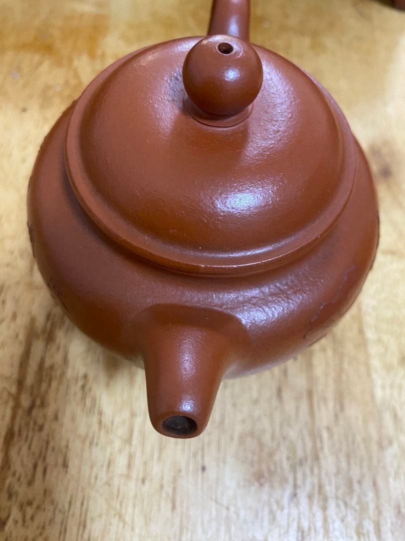 朱泥 急須 唐物 老一厂 茶道 中国 大紅袍