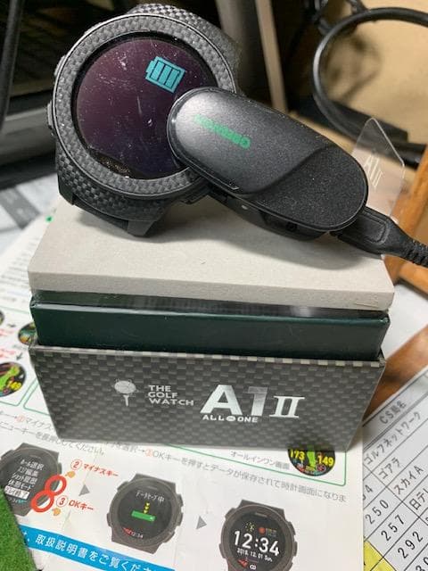 A1 II ゴルフウォッチ GPS機能付き