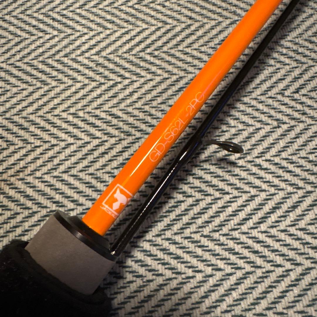 GOODシリーズ 釣り竿 オレンジ
