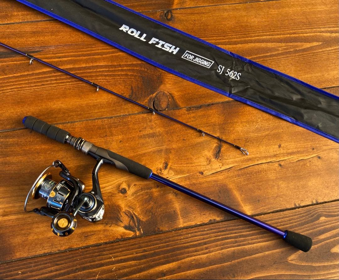 ジギングセット　5ft6inch スロージギング　タイラバ　ボートフィッシング