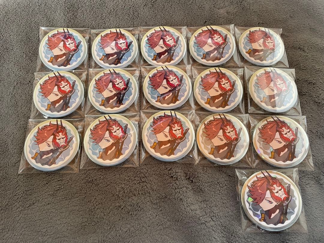 CRフェス　缶バッジ　ありさか