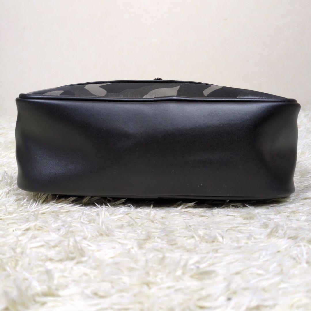 美品✨ マークアンドロナ カートバッグ カモフラ スカル ナイロン ブラック