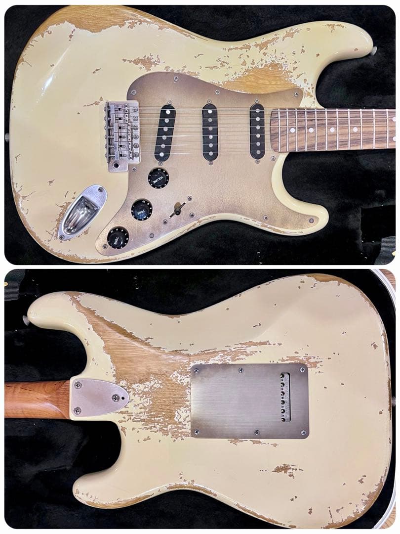 ハードレリック60sストラトキャスタータイプ 80sビンテージピックアップ
