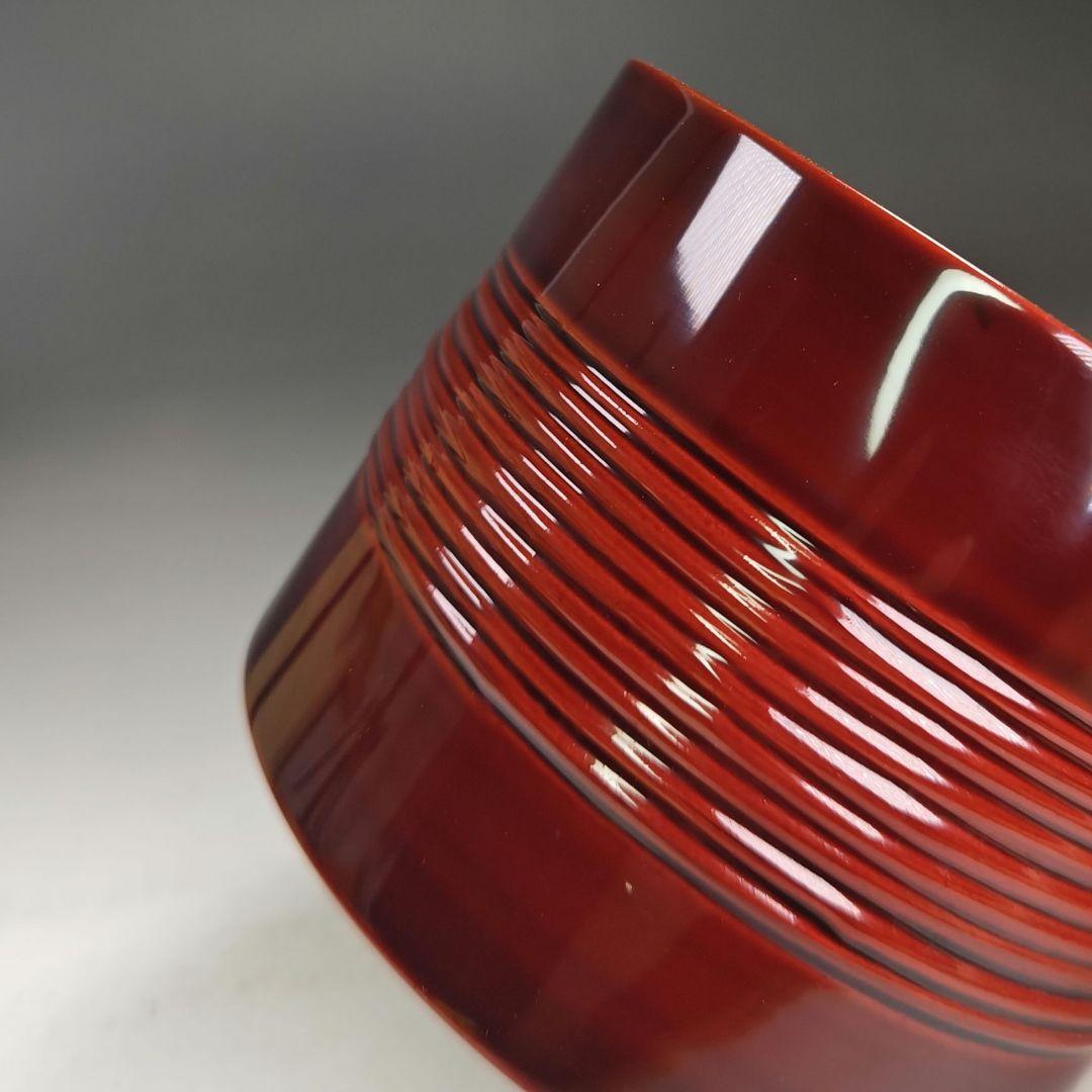 イ986 健水『中村宗悦』『鮨桶　健水　共箱』漆塗　茶道具