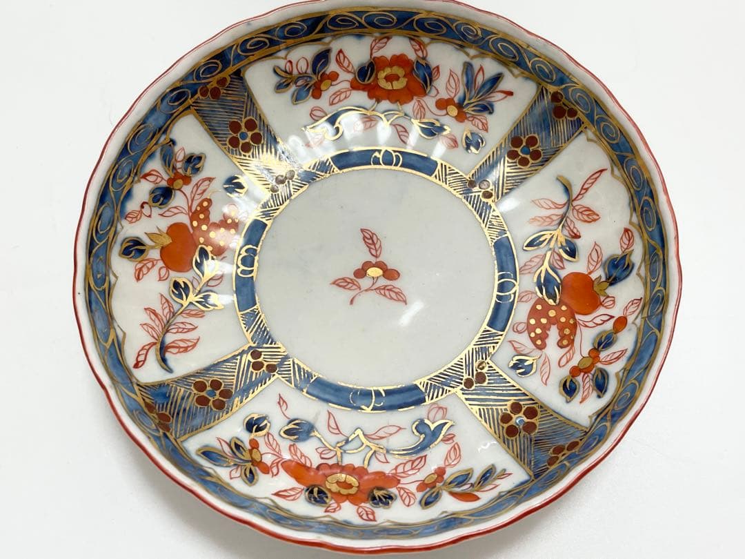 骨董　西洋アンティーク　古伊万里写　ウェッジウッド カップアンドソーサー