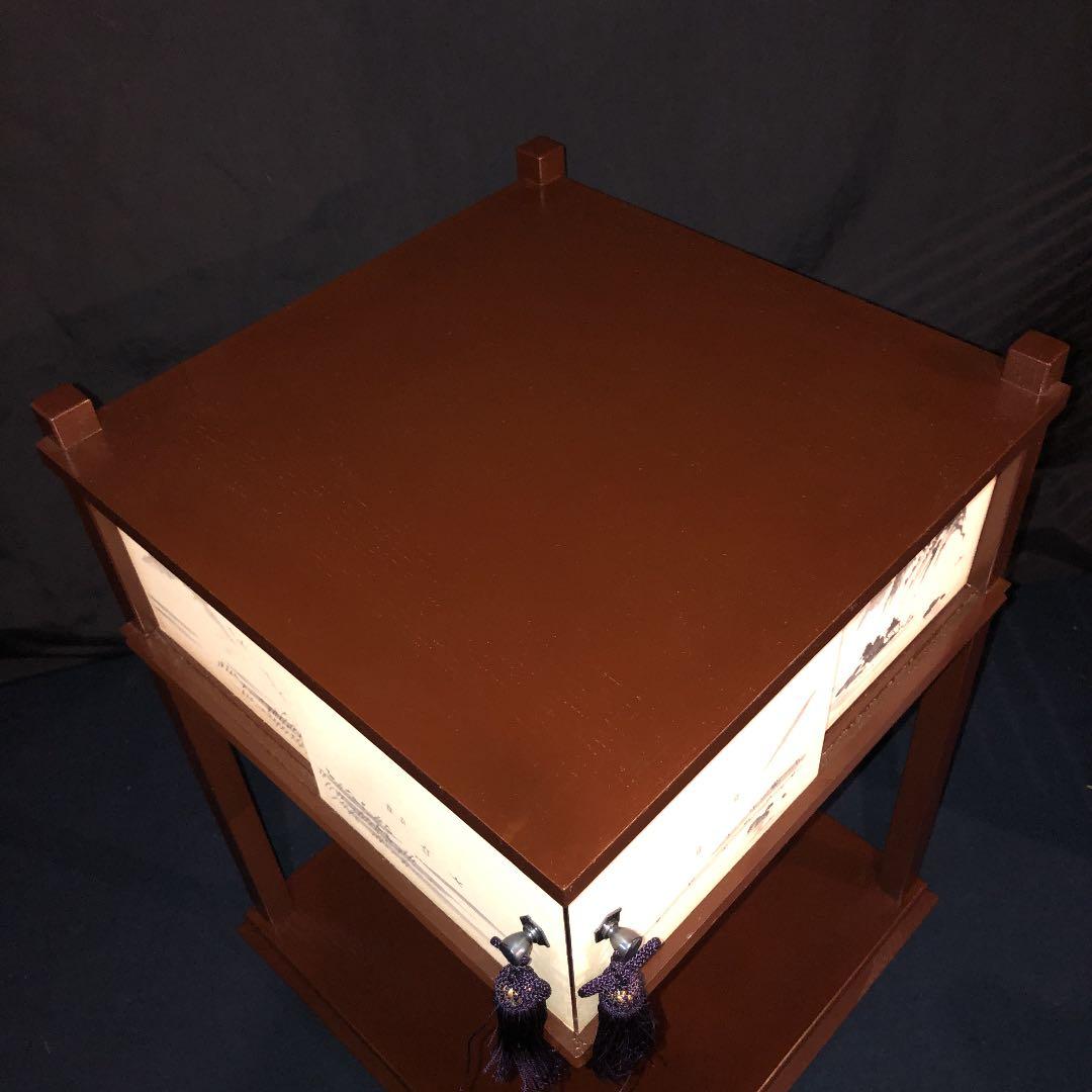 【茶道具】即中斎好 祥雲作 八景棚 美品　棚66