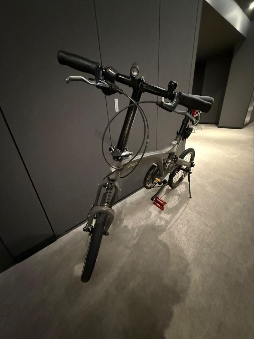 折りたたみ自転車 bd-1 グレー