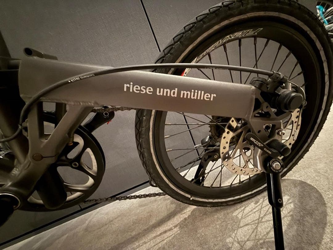 折りたたみ自転車 bd-1 グレー