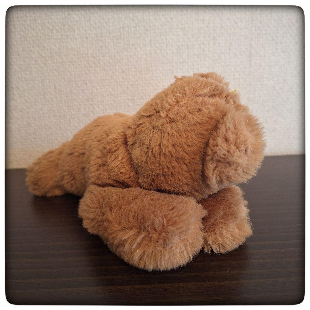 【居眠り クマ 茶色 Floppy Bar】シュタイフ 極軽量 美品
