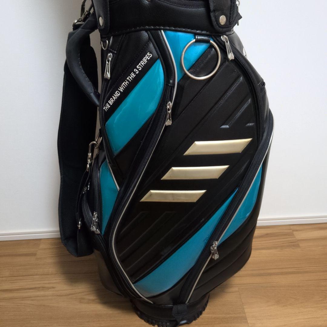 アディダス　ゴルフバック　9.5型キャディバッグ