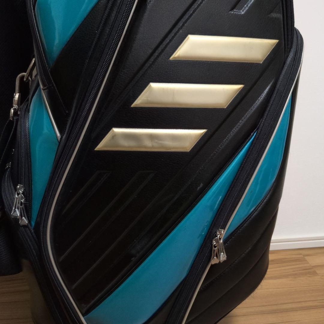 アディダス　ゴルフバック　9.5型キャディバッグ