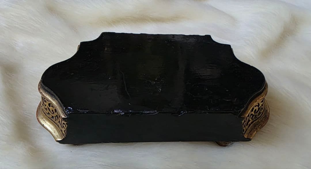 ナポレオン　アンティーク　ポワドレ台座