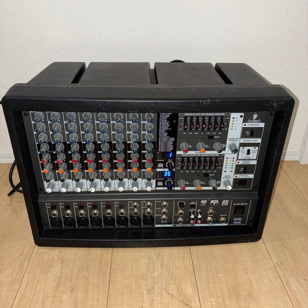 BEHRINGER パワードミキサー EUROPOWER PMP980S