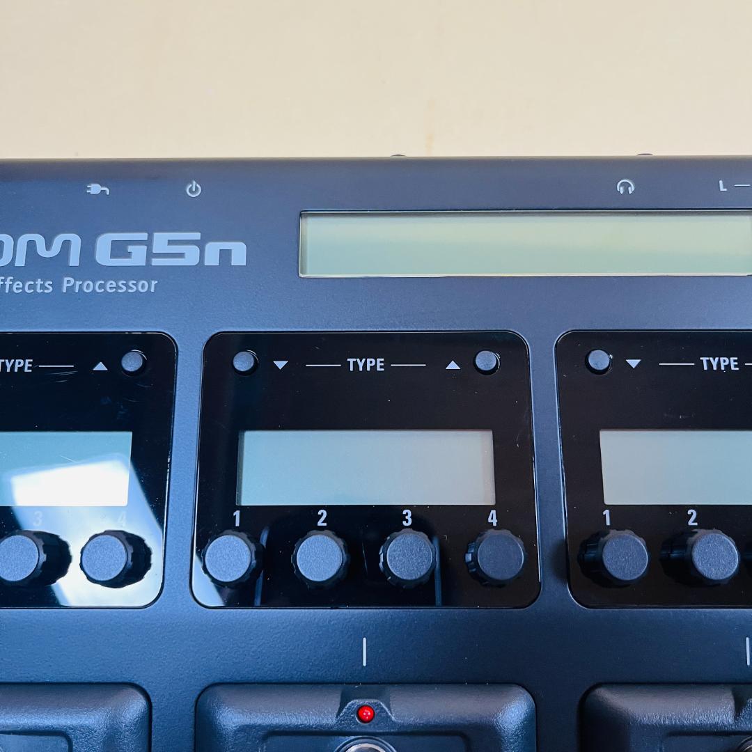 Zoom G5n マルチエフェクター 電源コード付属 美品