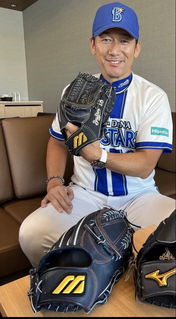 【限定品】ミズノプロ 硬式用 投手用 グローブ 復刻版 三浦大輔モデル ビックM