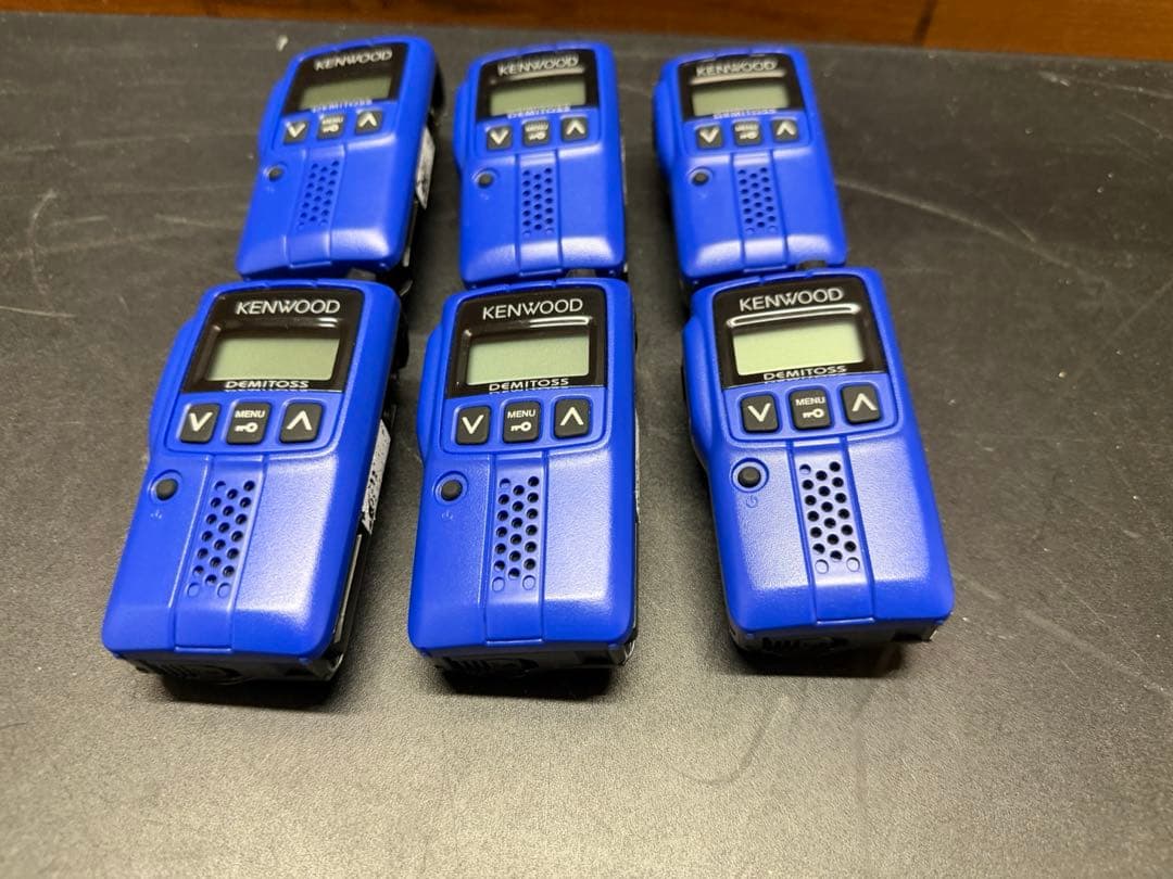 KENWOOD UBZ-EA20R トランシーバー6台セット中古品