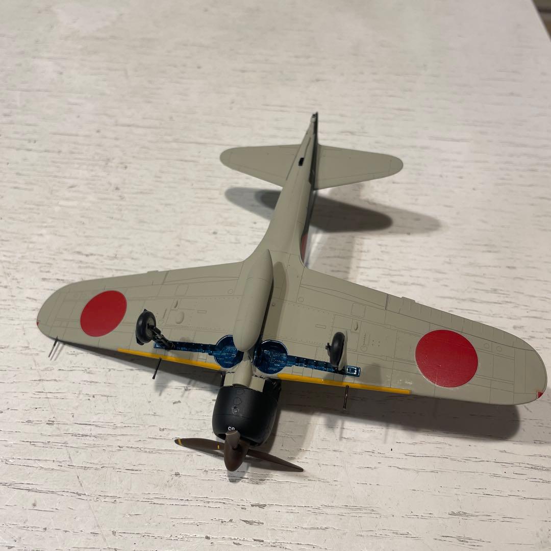 航空機モデル タミヤ　1/72 スケール　全塗装済み　アンテナ改造取り付け