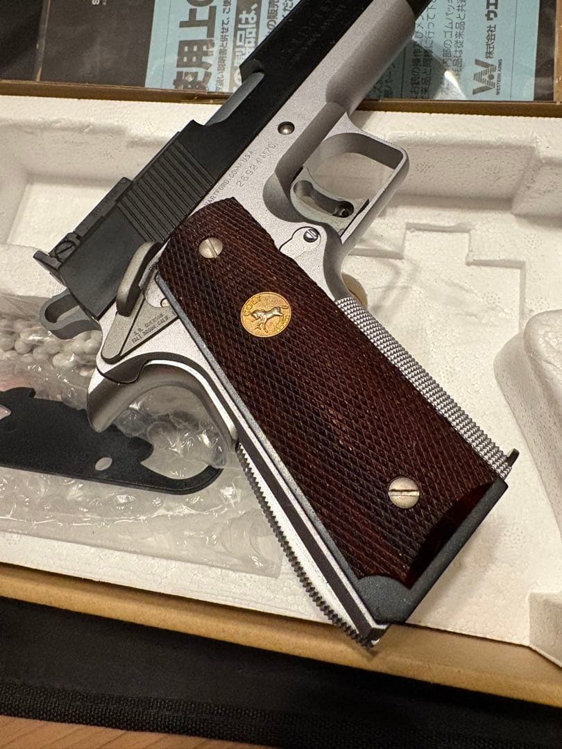 コルト ホーグ ナショナルマッチ　ガスブローバックエアガン