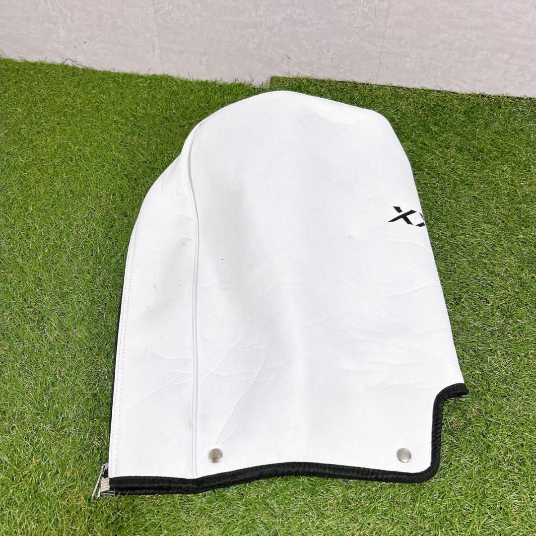 XXIO ゼクシオ キャディバッグ ゴルフバッグ ホワイト ブルー　白