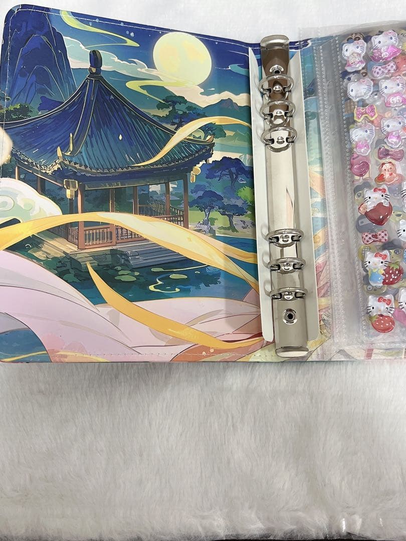 セーラームーンシール帳完成品　A５　予備シート３枚