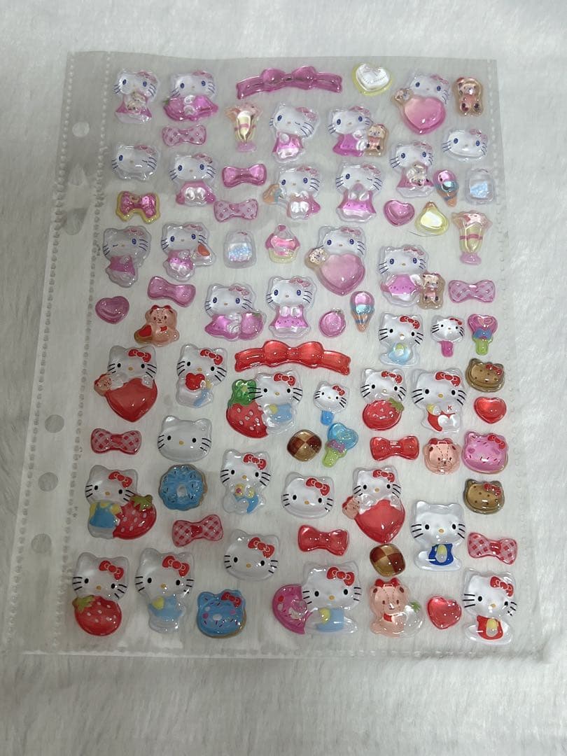 セーラームーンシール帳完成品　A５　予備シート３枚