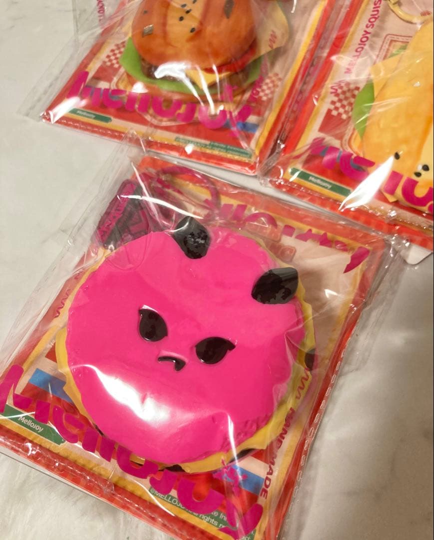 未使用 mellojoy ハンバーガー 3つset スクイーズ メロジョイ