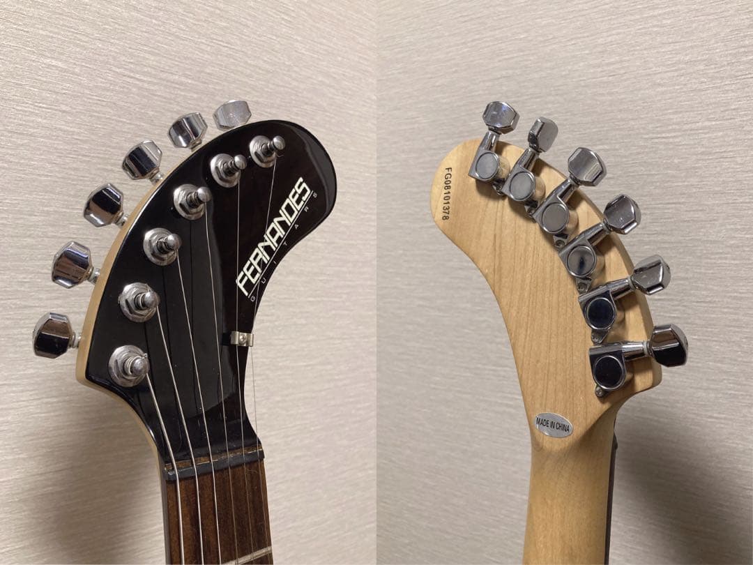 超美品 FERNANDES ZO-3 黒 イヤホンジャック付USBアダプター付き